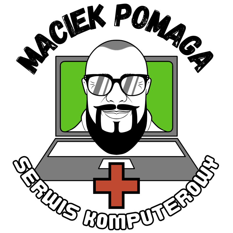 Logo Maciek Pomaga Serwis Komputerowy